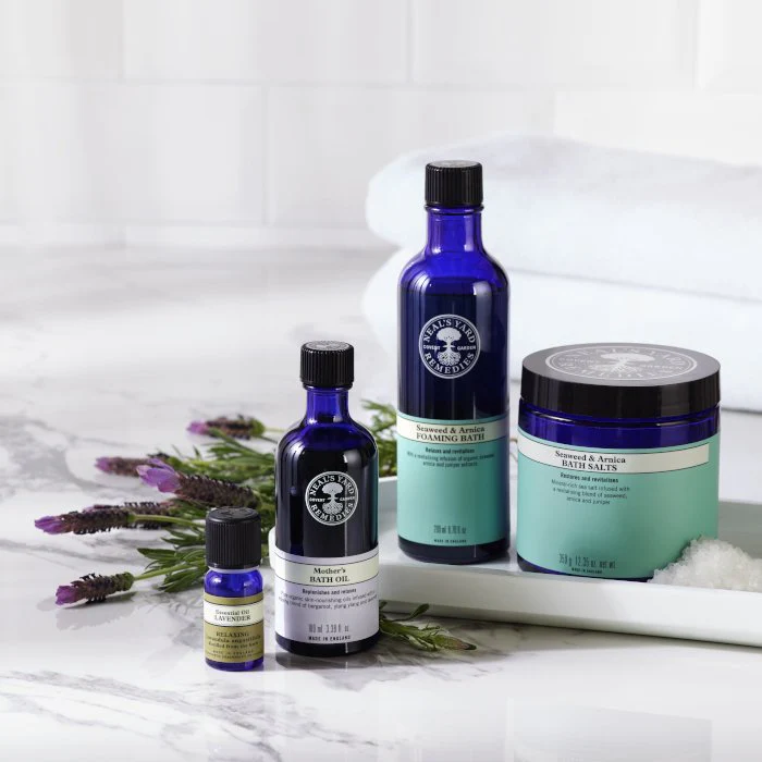 Neals Yard Bath products