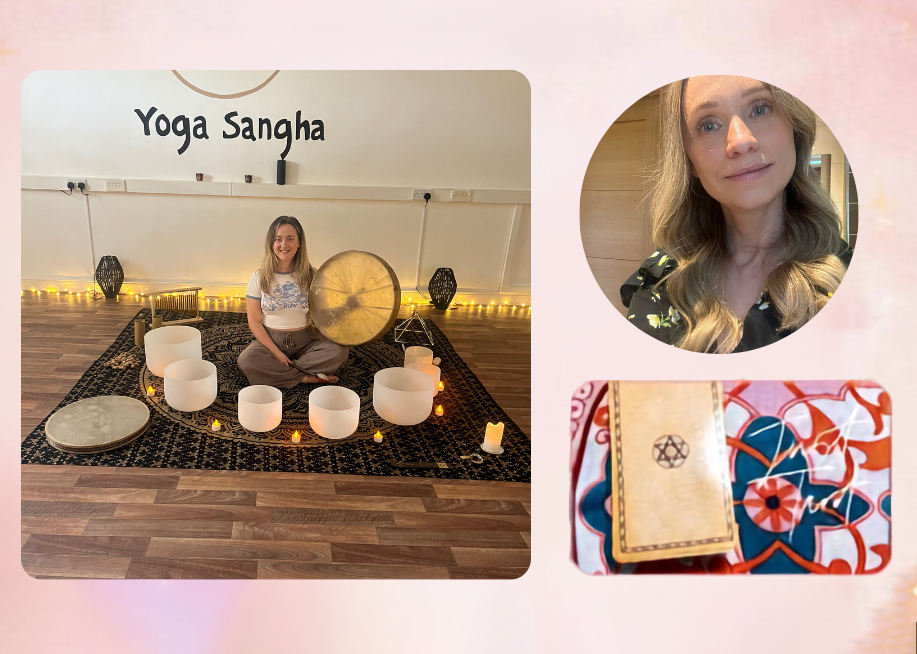 Group Reiki and sound bath at Yoga Sangha in Cheadle