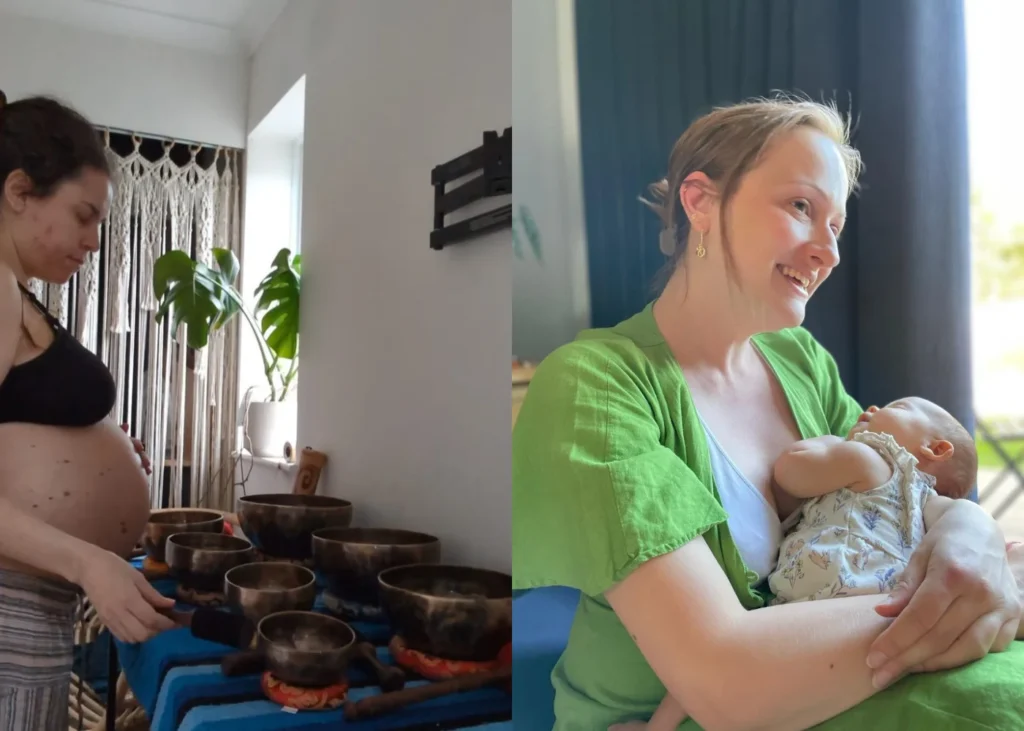 Pregnancy Mind & Body hypnobirthing and sound bath event at Yoga Sangha